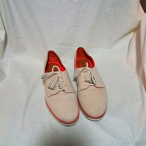 Coach Tassole Tie Up Loafers